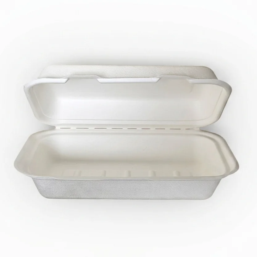 Rectangular 24,0x14,0x7,0 cms. Bagasse (10x50) - Imagen 2