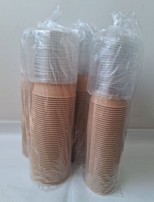 Pote y Tapa 44oz Kraft 185mm Ø (6x50) - Imagen 2