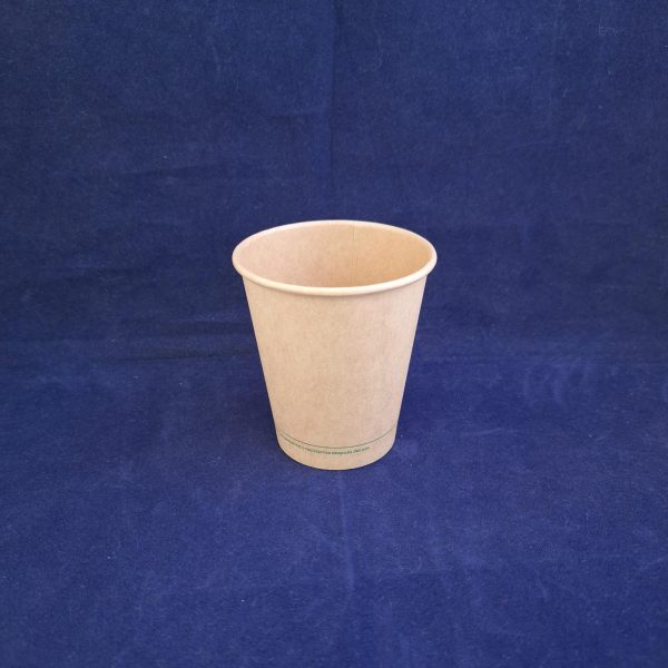 Vaso 6oz Papel WBased Kraft Imp. Generico (20x50) - Imagen 2