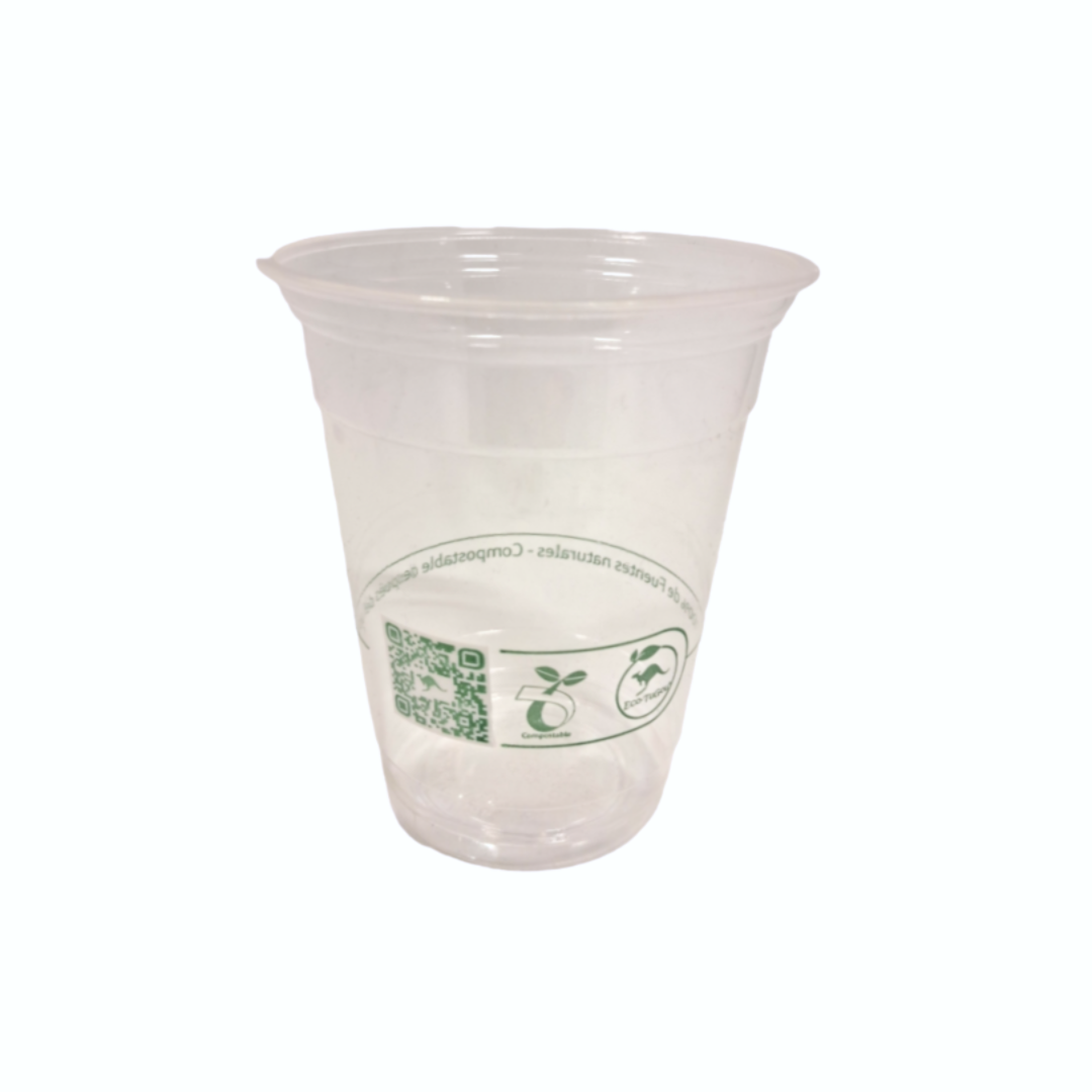 Vaso 12oz PLA 92mm Ø Imp. Generico (20x50)