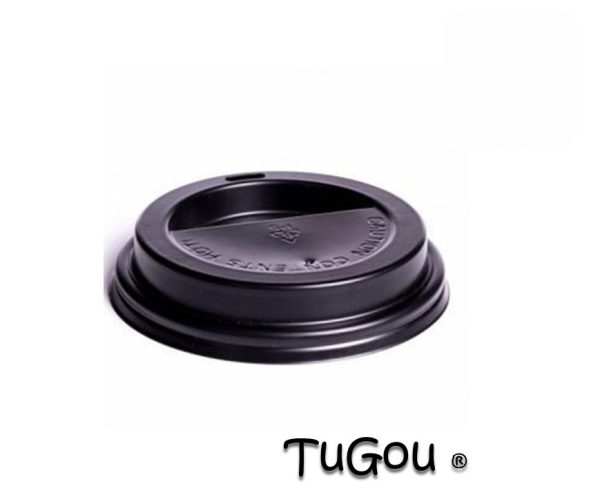 Tapa Capuccino Negra 6oz (1x1000)
