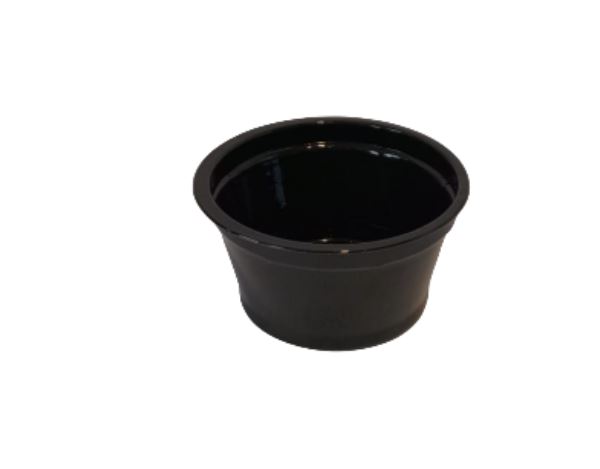 Pocillo Negro 2oz (1x2500)