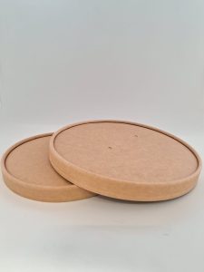 Tapa 1300cc Papel PLA Kraft Imp. Generico (12x25)