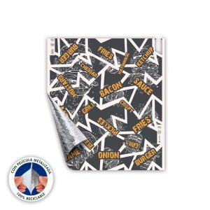 Papel Duofresh Metalizado 33x37cm Imp. Black (1x1000)