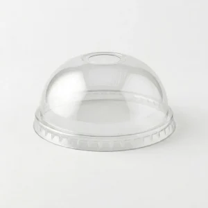 Tapa domo PLA c/hoyo 92mm Ø p/vaso 12/20oz (10x100)