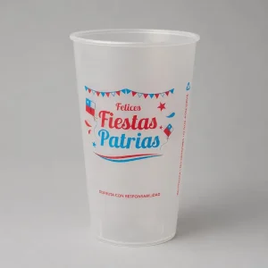 Vaso Festival 16oz PP Nat. Imp. F.Patrias (1x100)