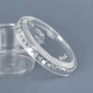 Tapa Plana Salsero 2oz PLA (25x100)