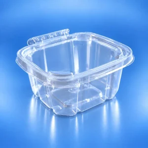 Pote 16oz PET cuadrado c/tapa inviolable (4x50)